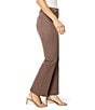 NIC + ZOE Plaza Bi-Stretch Demi Boot Pants, Color:Cocoa - Image 3