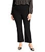 NIC + ZOE Plus Berkeley Wonderstretch Slim Boot Pants, Color:Black Onyx - Image 1