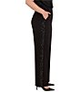 NIC + ZOE Plus Size Lenox Sleek Stretch Sequin Wide Leg Pull-On Tuxedo Pants - Image 3