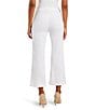 Color:Paper White - Image 2 - Polished Wonder Stretch Wide Leg Cropped Pants