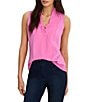 NIC + ZOE Ruffled Around V-Neck Sleeveless Tank - Image 1