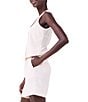 Color:Canvas - Image 4 - Rumba Linen-Blend Scoop Neck Vest