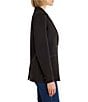 NIC + ZOE Sleek Stretch Notch Lapel Collar Long Sleeve One-Button Blazer - Image 3