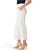 Color:Paper White - Image 3 - Stretch High Rise Wide-Leg Cropped Pull-On Pants