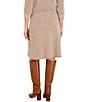 NIC + ZOE Tweed Stitch Knit A-Line Pull-On Coordinating Skirt - Image 5