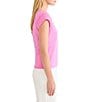 NIC + ZOE V-Neck Cap Sleeve Tee - Image 3