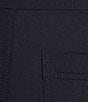 Color:Dark Indigo - Image 4 - Wonderstretch Woven Straight Leg Pull-On Pants