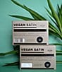 NIGHT Vegan Satin Queen Pillowcase, Color:White - Image 4