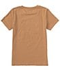Color:Beige - Image 2 - Nike 3BRAND by Russell Willson Big Boys 8-20 Short Sleeve Go Time Graphic T-Shirt