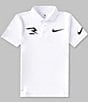 Color:White - Image 1 - 3BRAND By Russell Wilson Big Boys 8-20 Short-Sleeve Dri-FIT Polo Shirt