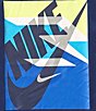 Nike 3BRAND By Russell Wilson Big Boys Short Sleeve Gradient Box Logo T-Shirt, Color:Midnight Navy - Image 2