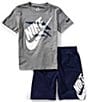 Nike 3BRAND By Russell Wilson Big Boys 8-20 Short Sleeve Icon Logo ...