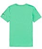 Color:Hyper Volt - Image 2 - Nike 3BRAND By Russell Wilson Big Boys 8-20 Short Sleeve Level Up Doodle T-Shirt