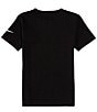 Color:Black - Image 2 - Nike 3BRAND By Russell Wilson Big Boys 8-20 Short Sleeve Wordmark T-Shirt