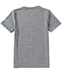 Color:Carbon Heather - Image 2 - Nike 3BRAND By Russell Wilson Big Boys 8-20 Short Sleeve Wordmark T-Shirt