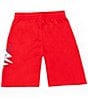 Color:Universe Red - Image 2 - Nike 3BRAND By Russell Wilson Big Boys 8-20 Slider Shorts