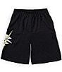 Color:Black - Image 2 - Nike 3BRAND By Russell Wilson Big Boys 8-20 Slider Shorts