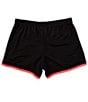 Color:Black - Image 2 - Nike 3BRAND By Russell Wilson Big Girls 7-16 Icon Mesh Short