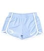 Color:Royal Tint - Image 1 - Nike 3BRAND By Russell Wilson Big Girls 7-16 Icon Mesh Short
