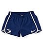Color:Blue Void - Image 1 - 3BRAND by Russell Wilson Big Girls 7-16 Icon Shorts