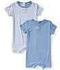 Nike Baby Girls Short Sleeve Essentials Romper 2-Pack - Image 1