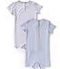 Nike Baby Girls Short Sleeve Essentials Romper 2-Pack - Image 2