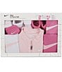 Color:Pink - Image 2 - Baby Newborn-6 Months Just Do it 8-Piece Layette Set