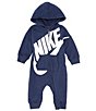 Color:Obsidian - Image 1 - Baby Boy/Girl Newborn-9 Months Long Sleeve Play All Day Coverall