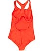 Color:Light Crimson - Image 2 - Big Girls 7-16 Essent Racerback One-Piece Swimsuit