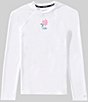Nike Big Girls Long Sleeve Hydroguard Top - Image 2