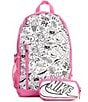 Nike Kids Elemental Doodle Print Backpack Set - Image 1
