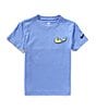 Nike Little Boys Short Sleeve Have A Nike Day Graphic T-Shirt, Color:Royal - Image 2