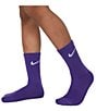 Nike Little Boys Performance Crew Socks 6-Pack, Color:Multi/Rainbow - Image 2