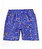 Color:Persian Violet - Image 2 - Little Boys 4-7 Printed Blender 5#double; Inseam Volley Swim Trunk