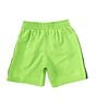 Color:Action Green - Image 2 - Little Boys 4-7 Swoosh Tape True Volley Swim Trunks