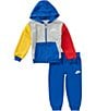 Nike Little Boys Lifestyle Pullover Hoodie 3-Piece Set - Image 1