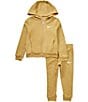 Nike Little Boys Long-Sleeve Performance Dri-FIT Hooded Jacket & Matching Jogger Pant Set, Color:Parachute - Image 1