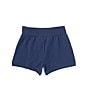 Color:Midnight Navy - Image 2 - Little Girls 2T-6X Heavy Jersey Shorts