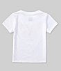 Color:White - Image 2 - Little Girls 2T-6X Meta-Morph Ringlet Graphic Short Sleeve T-Shirt
