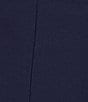 Color:Bright Navy/Ivory - Image 6 - Crepe Peter Pan Collar Long Sleeve 2-Piece Jacket Dress Set
