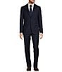 Ted Baker London No Ordinary Joe by Ted Baker London Modern Fit Flat Front Solid Pattern 2-Piece Suit, Color:Navy - Image 1