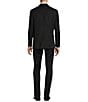 Ted Baker London No Ordinary Joe by Ted Baker Modern Fit Flat Front Solid Pattern 2-Piece Suit, Color:Black - Image 2