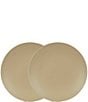 Color:Taupe - Image 1 - Aria Glazed Coupe Dinner Plates, Set of 2