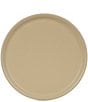 Color:Taupe - Image 1 - Aria Glazed Round Platter