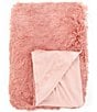 Color:Blush Ombre - Image 1 - Shag Ombre Lightweight Reversible Throw