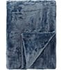 Noble Excellence Warm Shop Collection Chloe Lightweight Reversible Plush Throw Blanket - Image 1