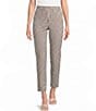 Nobody's Child Cigarette Gingham Tailored Trousers - Image 1
