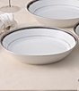 Noritake Austin Platinum Collection Coupe Dinner Bowls, Set Of 4, Color:Black - Image 3