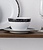 Noritake Black Rill Collection Cereal Bowls, Set of 4, Color:Black - Image 8
