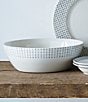 Noritake Hammock Round Porcelain Vegetable Bowl, Color:Grey - Image 6